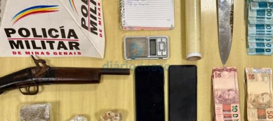 Operação policial no bairro Iguaçu, em Ipatinga, resulta na prisão de quatro suspeitos por tráfico de drogas