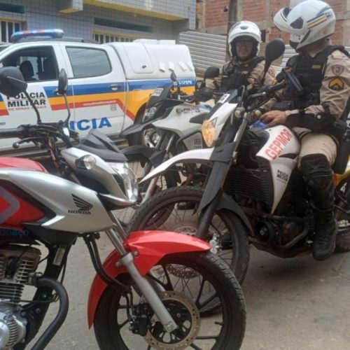 Polícia recupera motocicleta roubada de mototaxista em Ipatinga